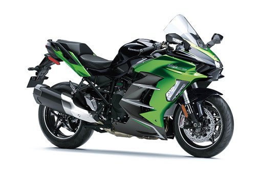 2025 KAWASAKI NINJA H2 SX SE ABS GREEN / BLACK / GRAY 006179